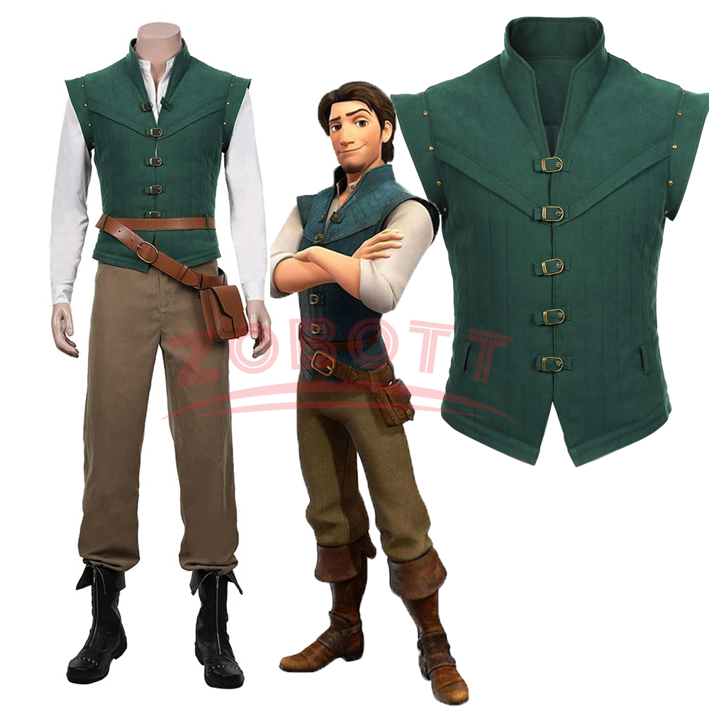 Anime Harley Quinn Cosplay - Anime Flynn Rider Tangled Rapunzel Cosplay