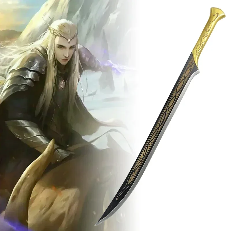 Anime Cosplay Katana - 38inch Thranduil Katana Ring Hobbits Sword