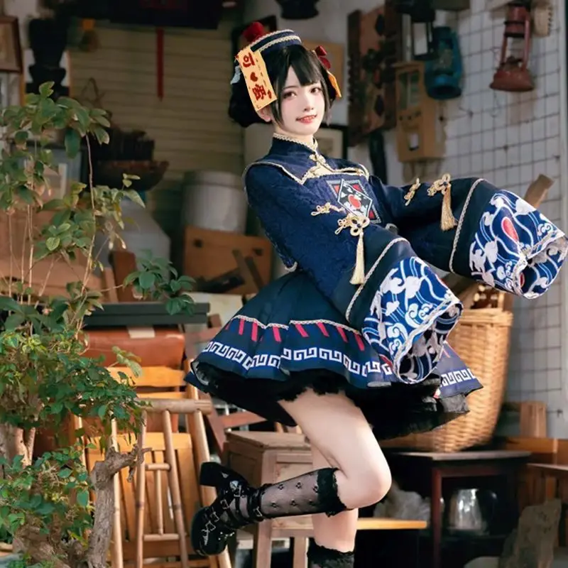 Anime Cosplay Costumes Female - Lolita Chinese Style Sweet Dress Cute