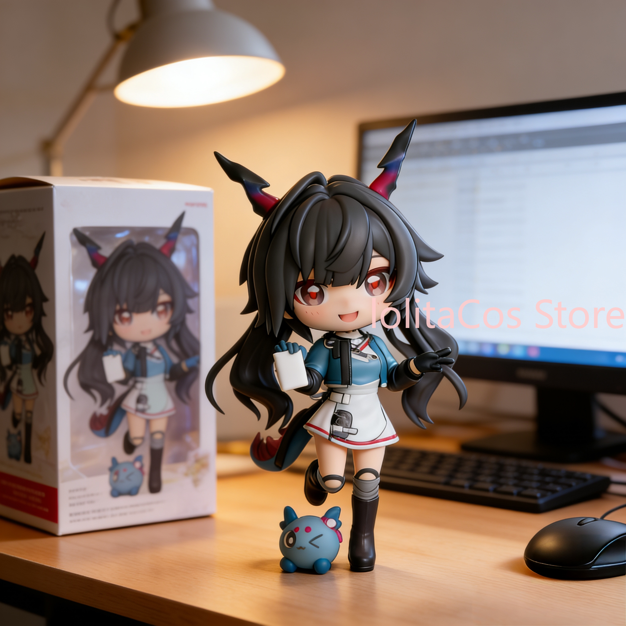 Anime Cosplay Outfit - Arknights:Endfield Chenqianyu 12cm Q-version Mini Figure