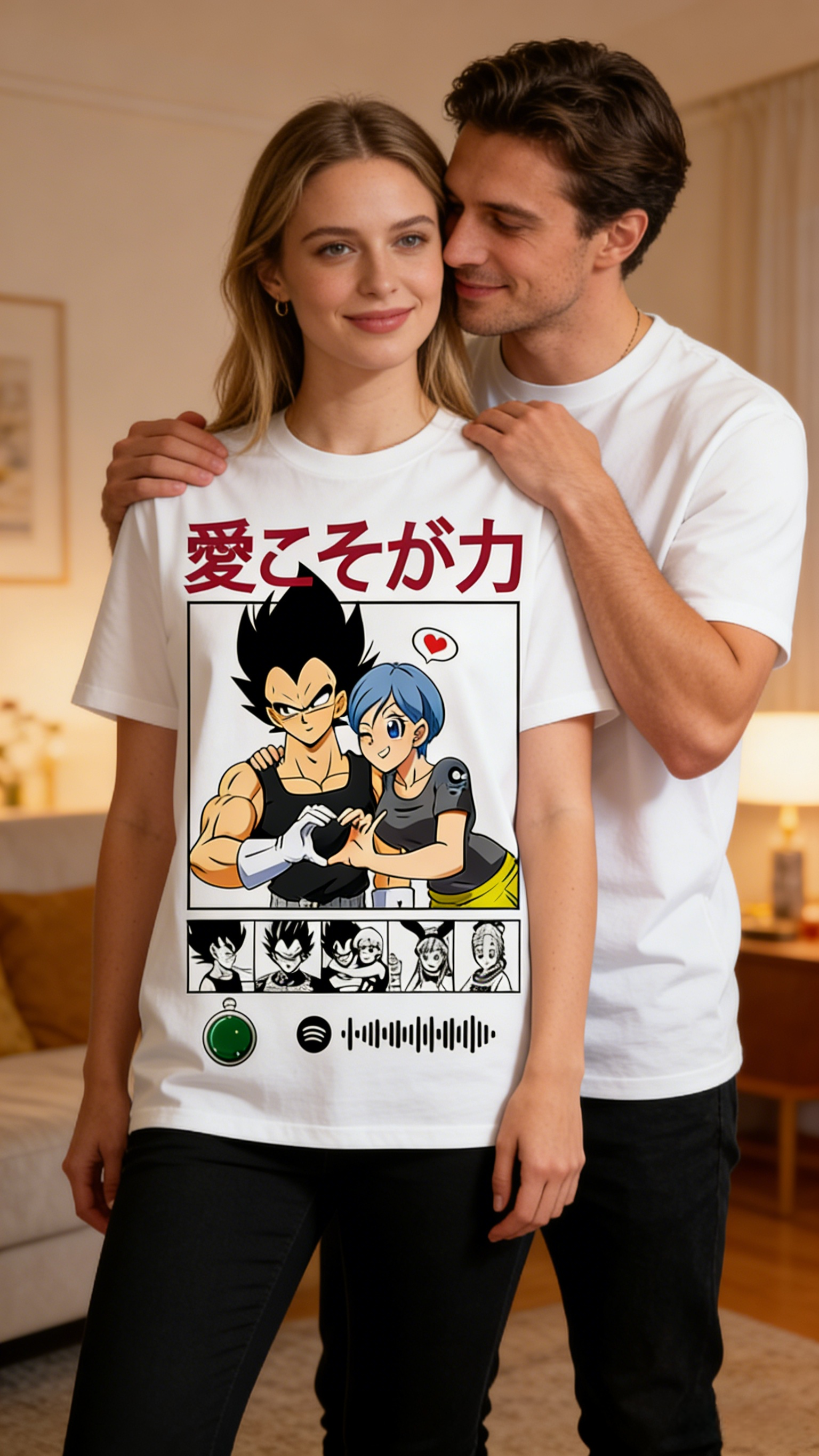 Anime Cosplay For Couples - Dragon Ball Vegeta & Bulma Couple