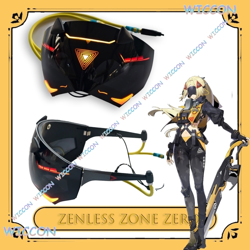 Anime Cosplay Face - Wuhu/Zenless Zone Zero Trigger Cosplay Half