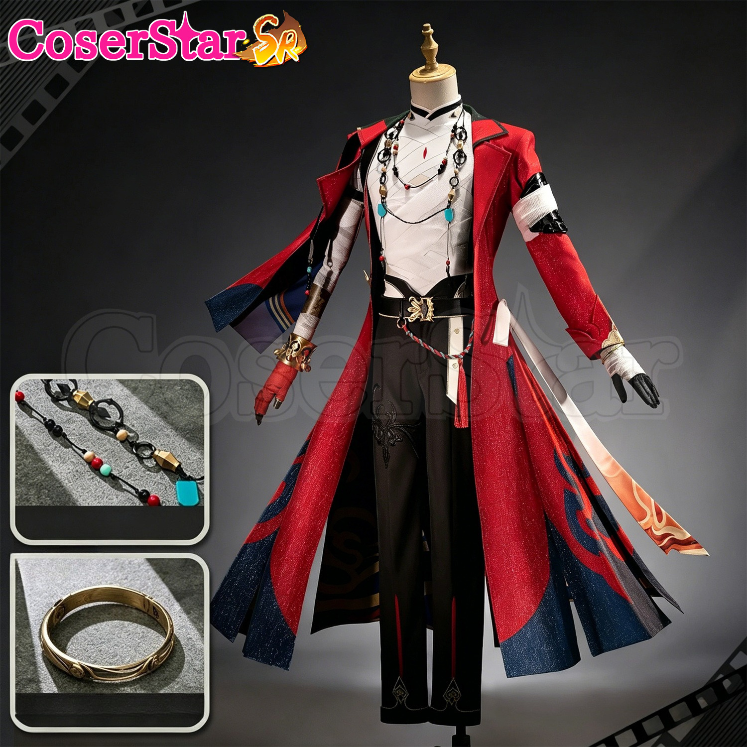 Anime Cosplay Outfit - CoserStar-SR Honkai Star Rail Mortenax Blade‌
