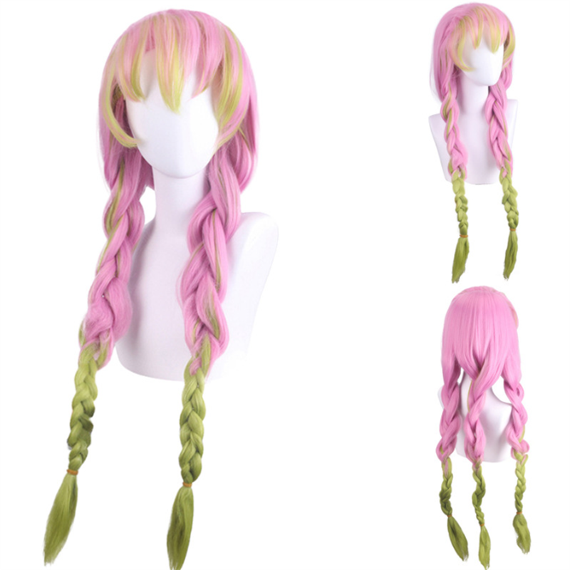 Anime Cosplay Nezuko - 1:1 Halloween Demon Slayer Cosplay wig