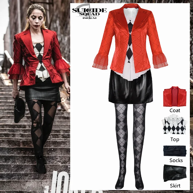 Anime Harley Quinn Cosplay - 2025 Anime Harley Cosplay Quinn Costume