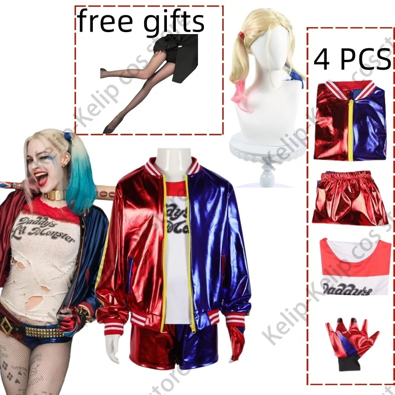 Anime Harley Quinn Cosplay Cos - Anime Harley Quinn Cosplay ulasan dan harga