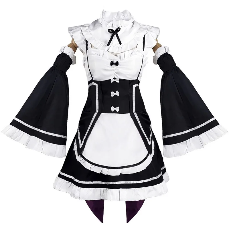 Rem Ram Anime Re:Life in a dif - Re Zero Rem Wig ulasan dan harga