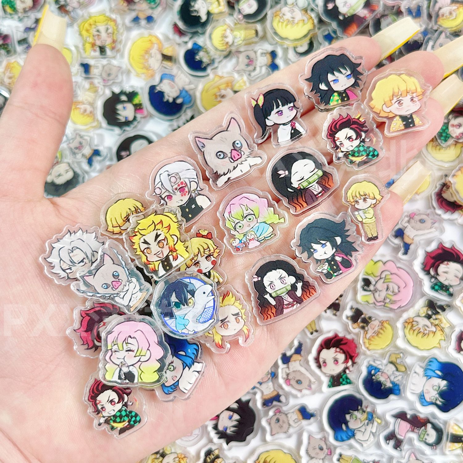 50/100Pcs 1/2cm Mini Demon Sla - Anime Cosplay Diy ulasan dan harga