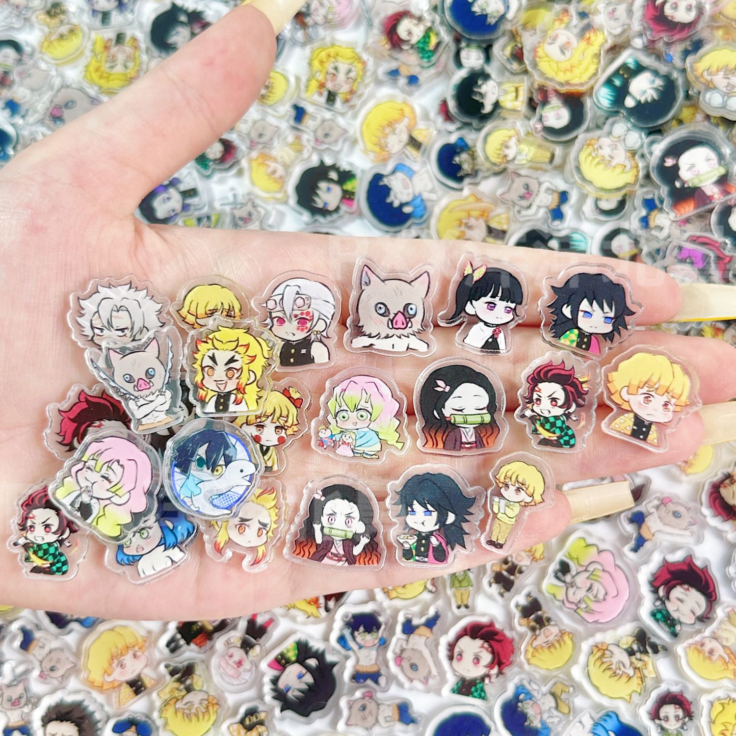 50/100Pcs 1/2cm Mini Demon Sla - Anime Cosplay Diy ulasan dan harga