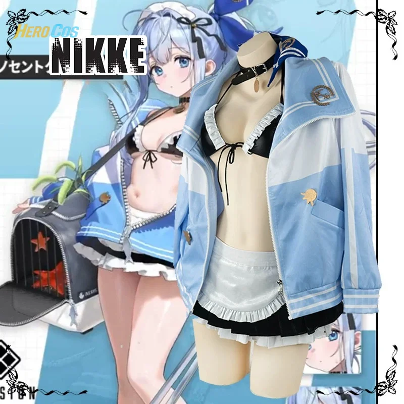 2025 Anchor Maid Cosplay NIKKE - Anime Cosplay Costumes Female ulasan dan harga