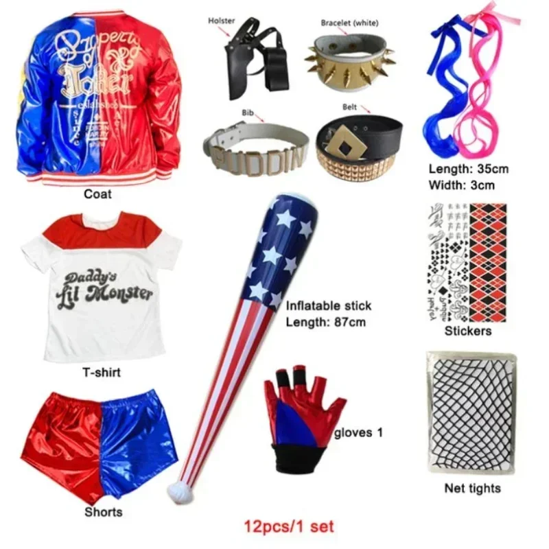 Carnival Kids Girls Suicide Ha - Anime Harley Quinn Cosplay ulasan dan harga