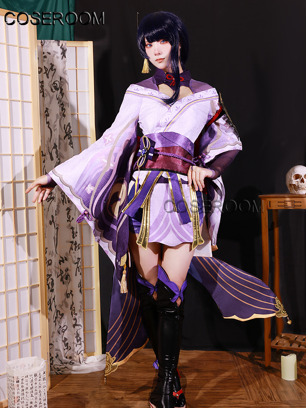 Game GenshinImpact 3D Raiden S - Anime Cosplay Outfit ulasan dan harga