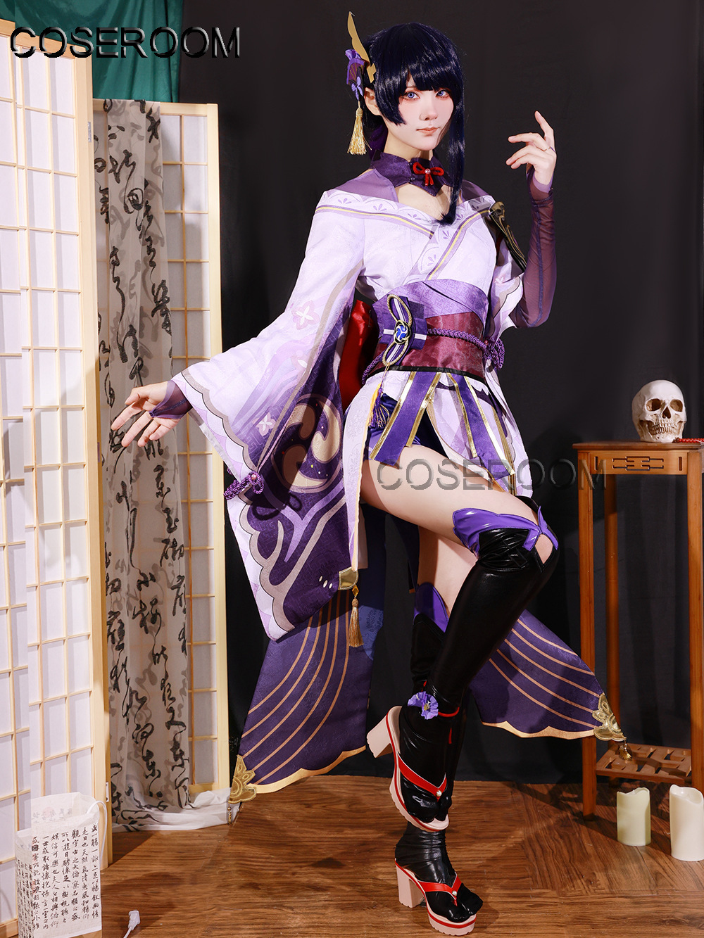Game GenshinImpact 3D Raiden S - Anime Cosplay Outfit ulasan dan harga