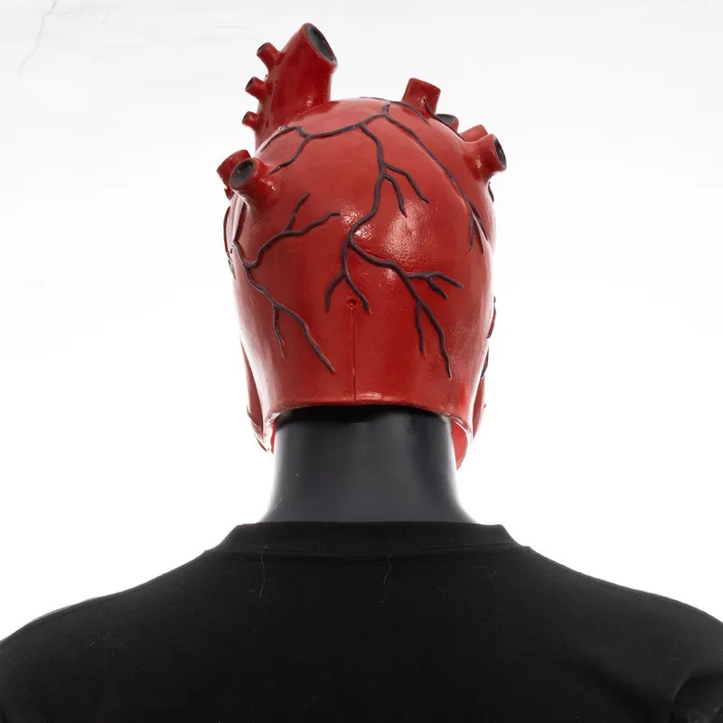 CyHorror Heart Mask Cosplay Sc - Anime Cosplay Face ulasan dan harga