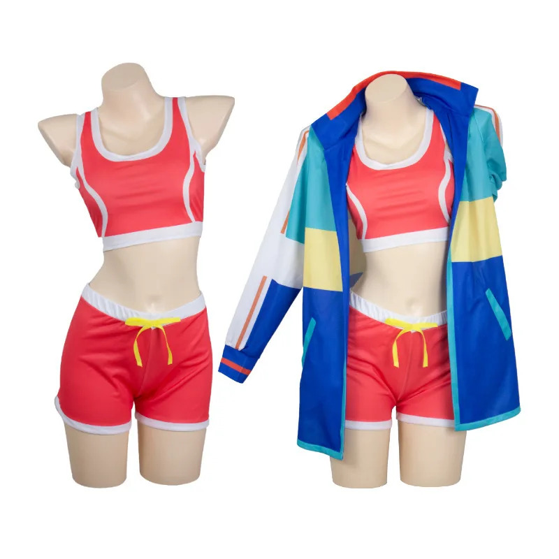 Unisex 3d Hoodie Zipper Hooded - Anime Cosplay List ulasan dan harga