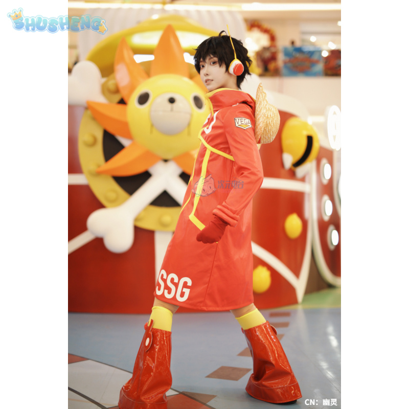 Monkey D Luffy Egghead Cospaly - Anime Cosplay Outfit ulasan dan harga