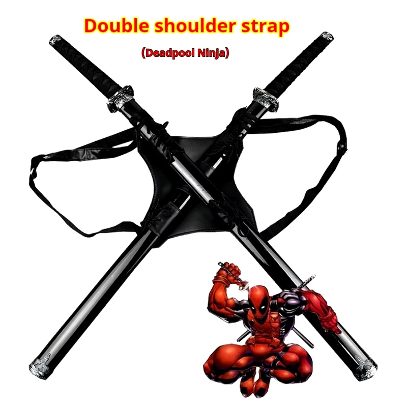 New 61cm Deadpool Cos Sets Kat - Anime Cosplay Katana ulasan dan harga