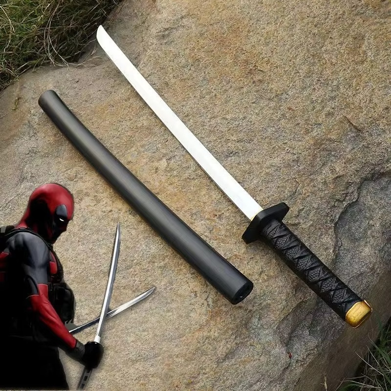 New 61cm Deadpool Cos Sets Kat - Anime Cosplay Katana ulasan dan harga