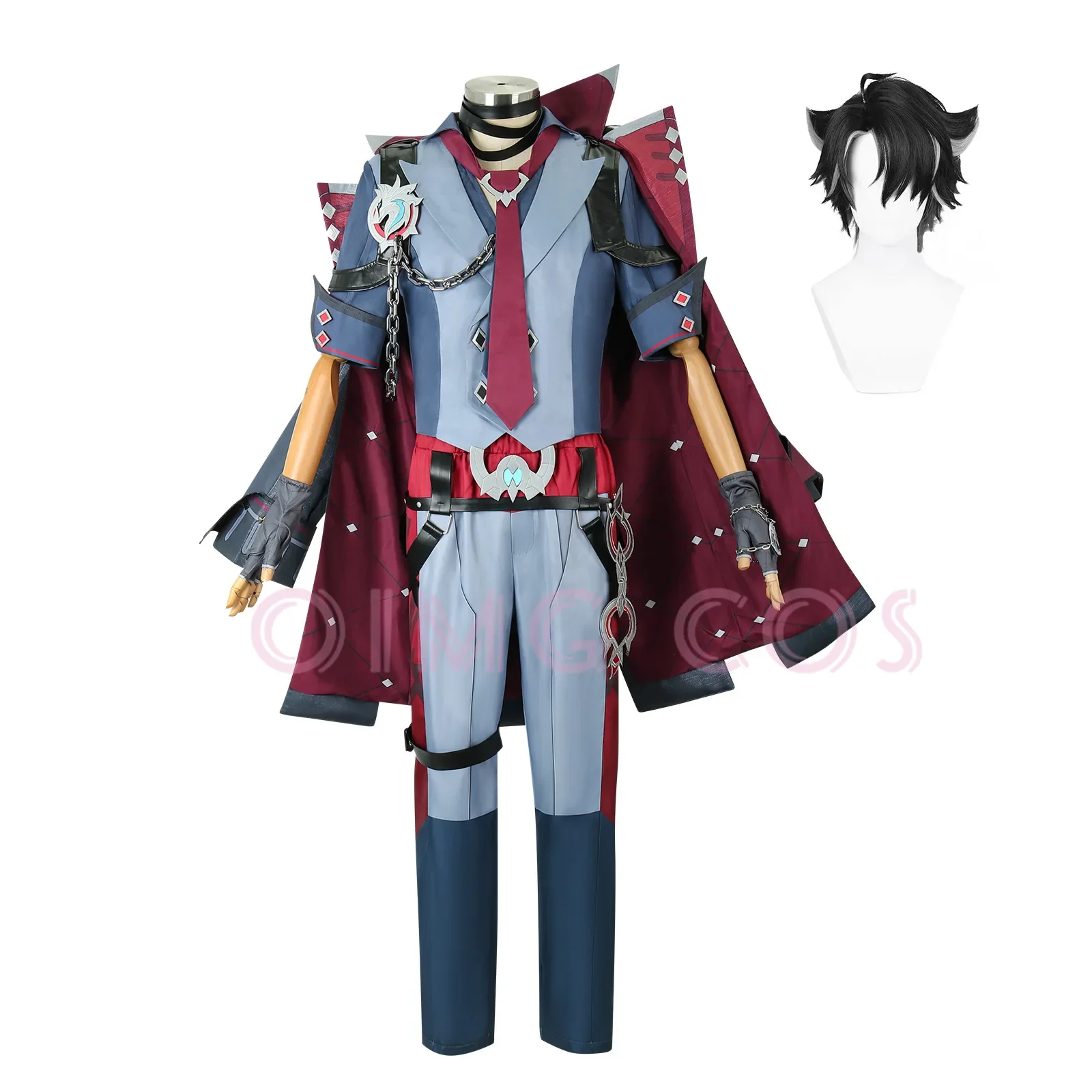 Genshin Impact Wriothesley Cos - Anime Cosplay In Chinese ulasan dan harga