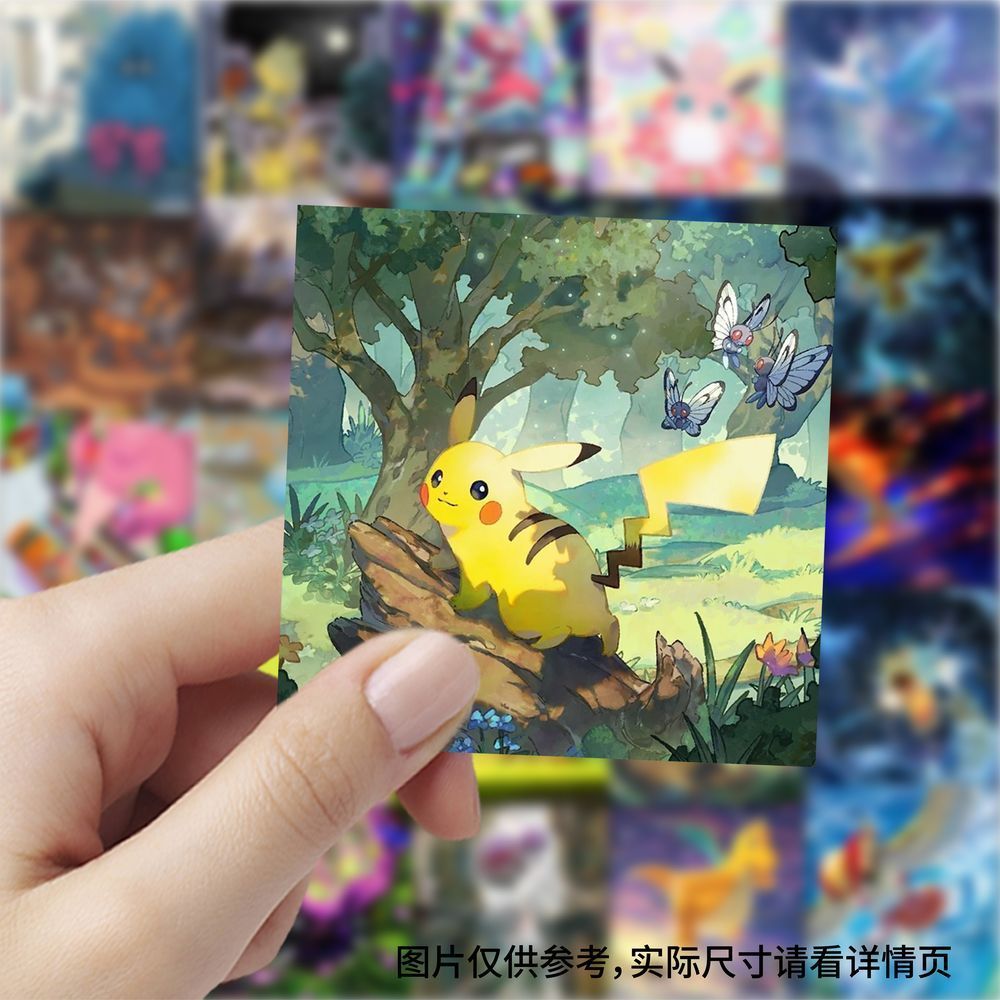 177pcs Pokémon card square sti - Anime Cosplay Diy ulasan dan harga