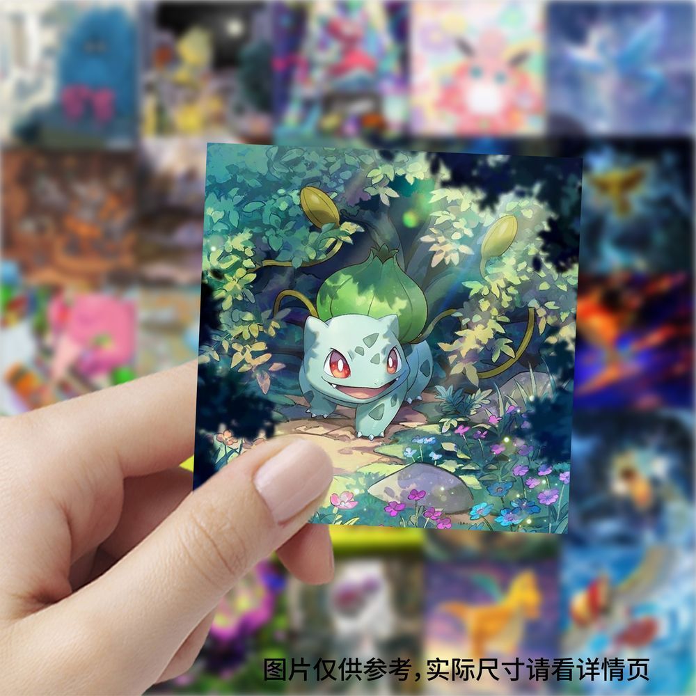177pcs Pokémon card square sti - Anime Cosplay Diy ulasan dan harga
