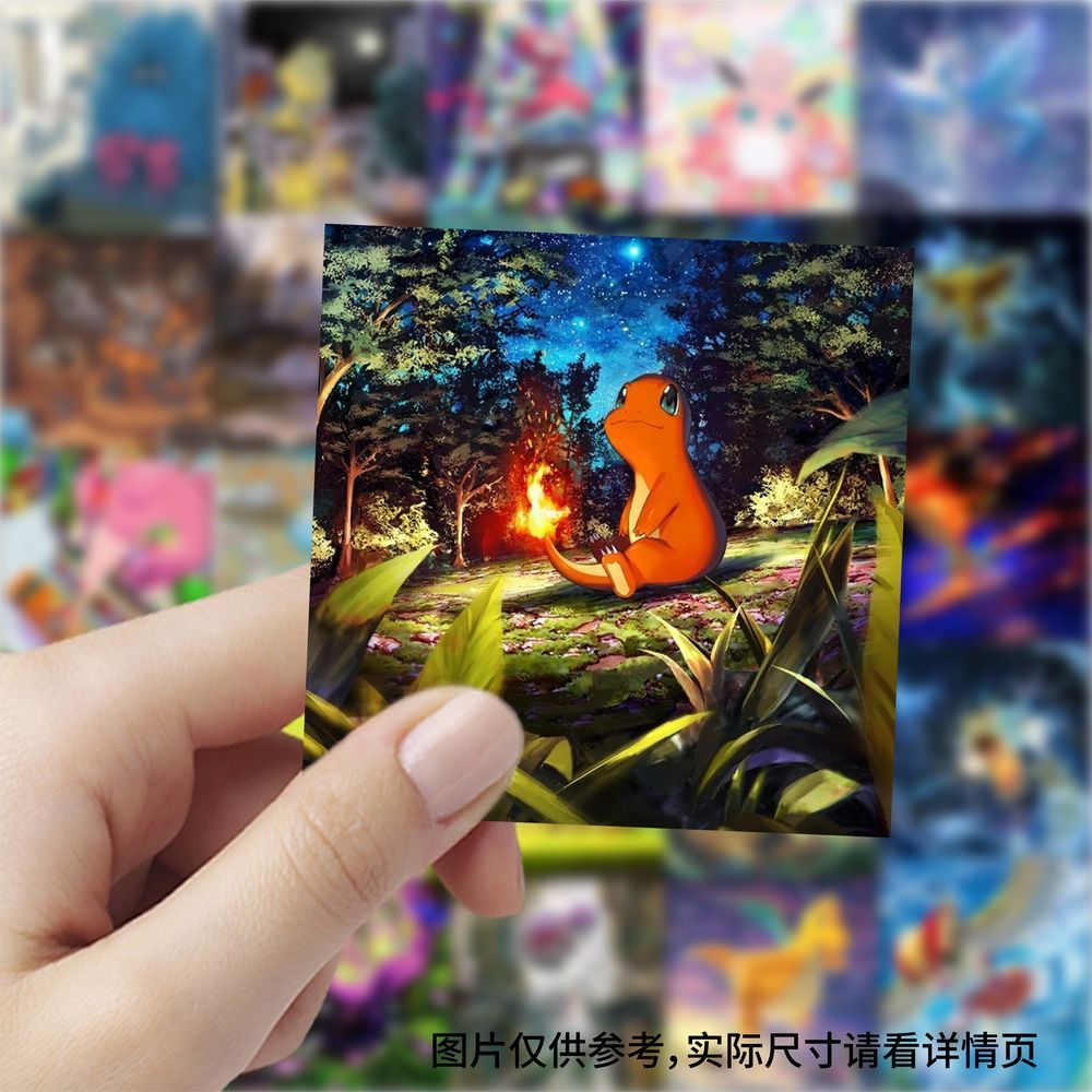 177pcs Pokémon card square sti - Anime Cosplay Diy ulasan dan harga