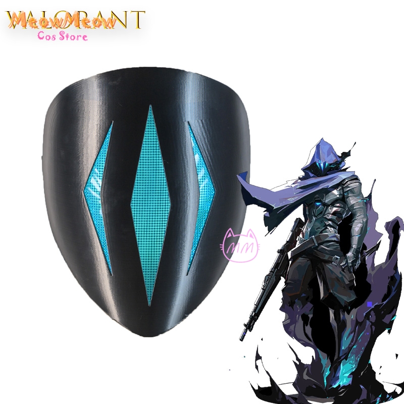 VALORANT Omen Paranoia Glowing - Anime Cosplay Diy ulasan dan harga