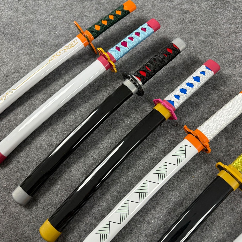 16inch Tomioka Giyuu Katana An - Anime Cosplay Katana ulasan dan harga