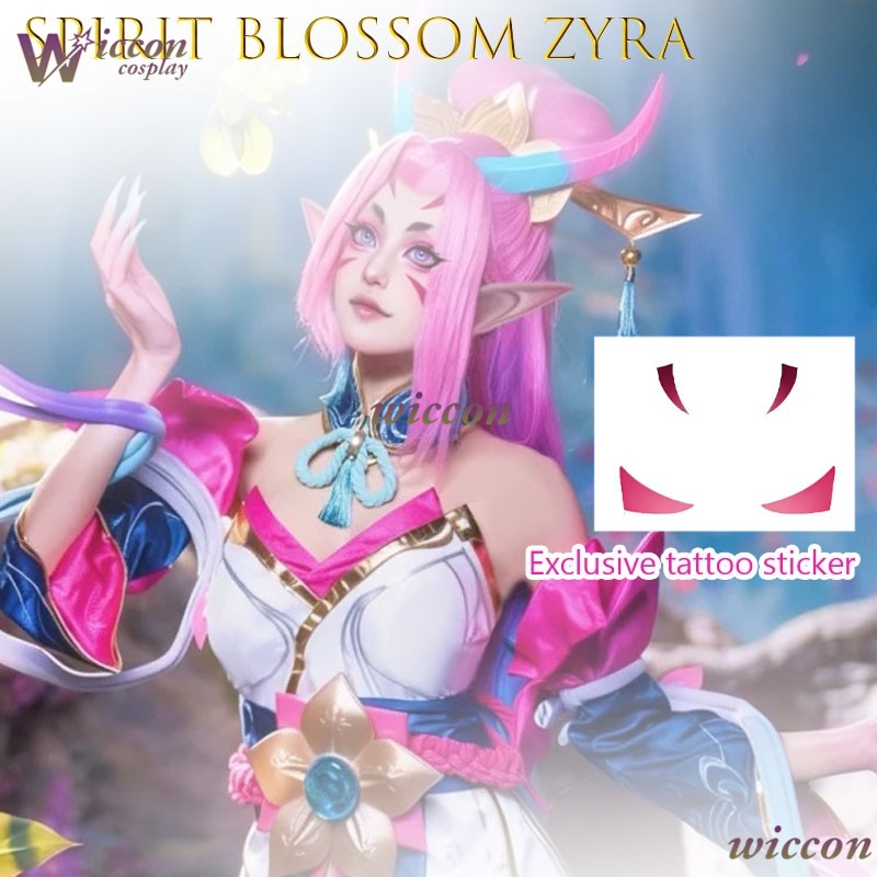 Ani Cos Spirit Blossom Zyra Co - Anime Cosplay Face ulasan dan harga