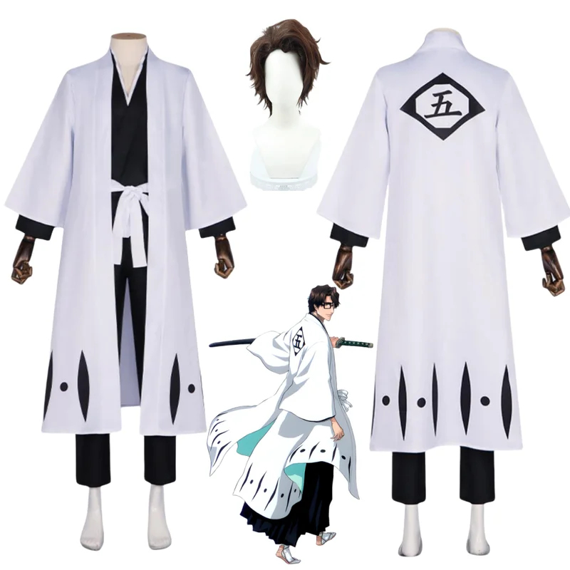 ☆SunlCos Anime Aizen Sousuke C - Anime Cosplay Bleach ulasan dan harga