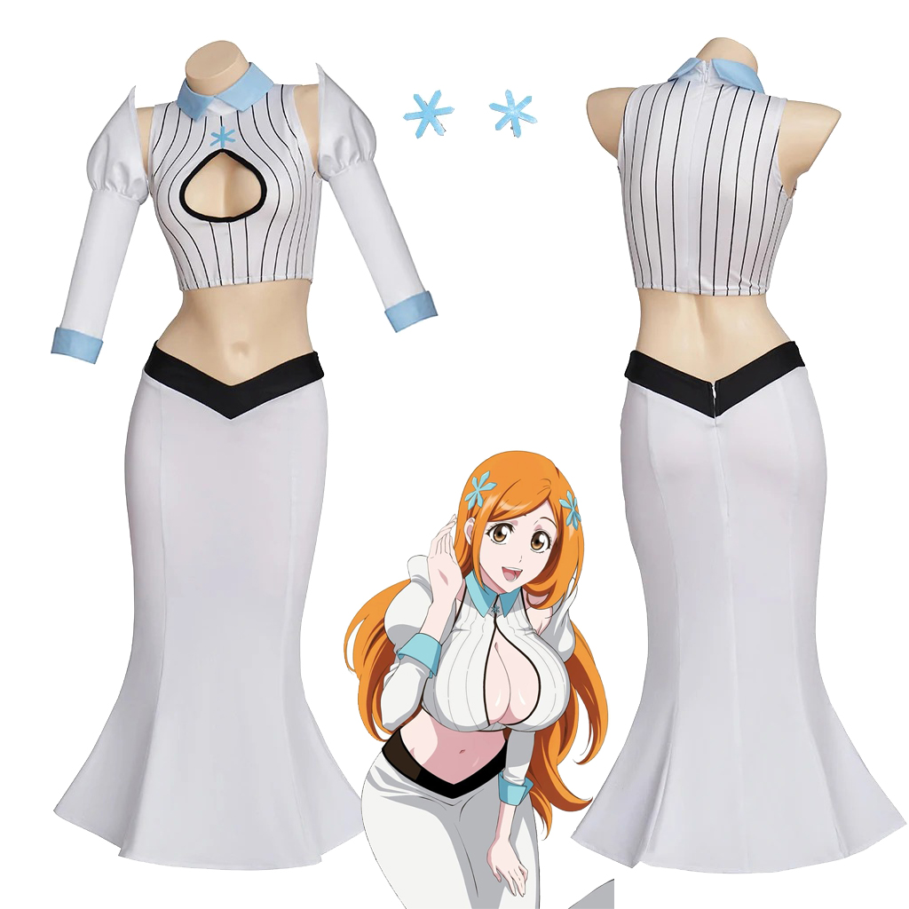 Anime Bleach Orihime Inoue Cos - Anime Cosplay Bleach ulasan dan harga