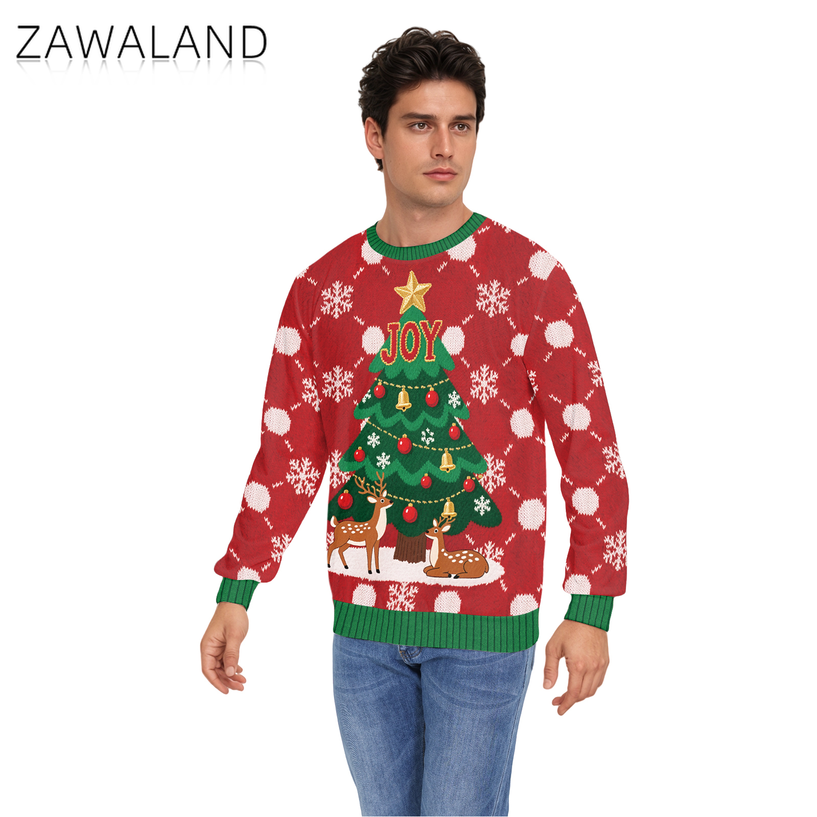 Ugly Christmas Sweatshirt for  - Anime Cosplay For Couples ulasan dan harga