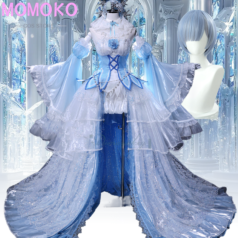 Anime Re:Zero Ramu Gorgeous Un - Re Zero Rem Wig ulasan dan harga