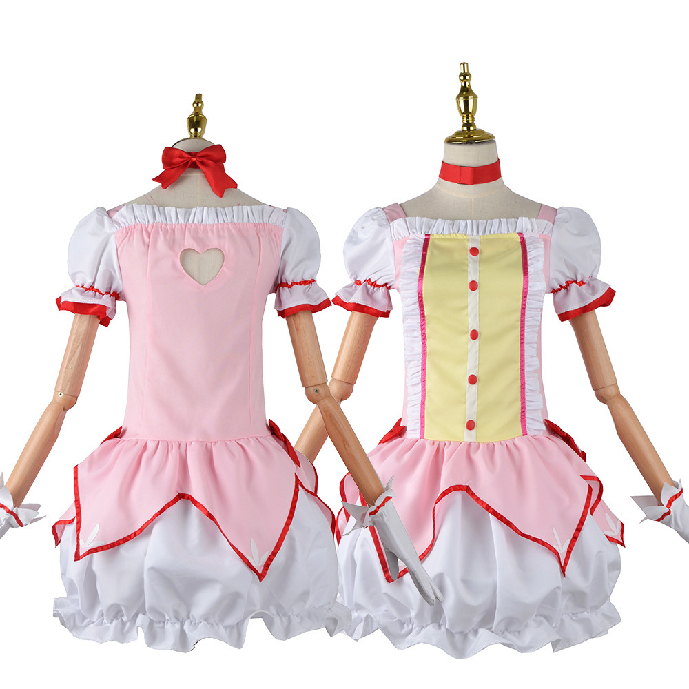 Puella Magi Madoka Magica Cosp - Anime Cosplay Diy ulasan dan harga