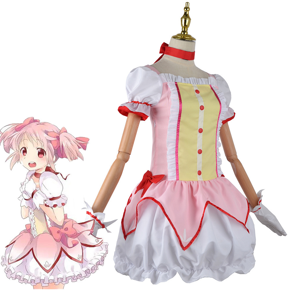 Puella Magi Madoka Magica Cosp - Anime Cosplay Diy ulasan dan harga