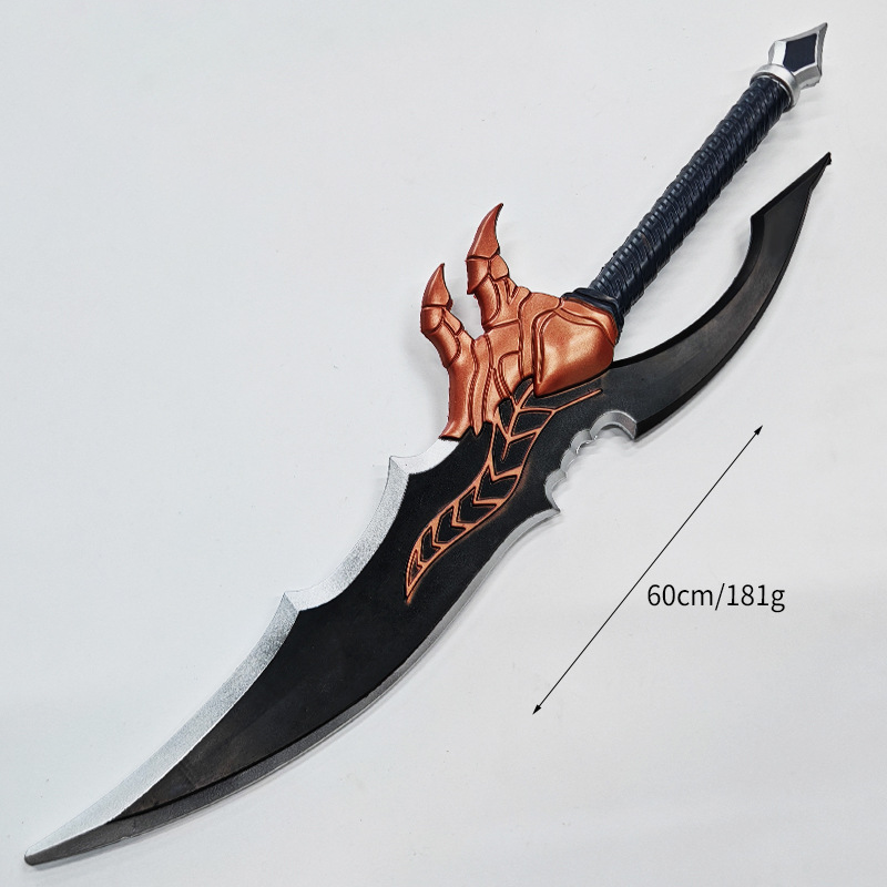 60cm Anime Sung Jinwoo Knight  - Anime Cosplay Katana ulasan dan harga