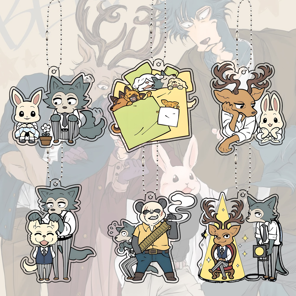 BEASTARS Acrylic Keychain Anim - Anime Cosplay For Couples ulasan dan harga
