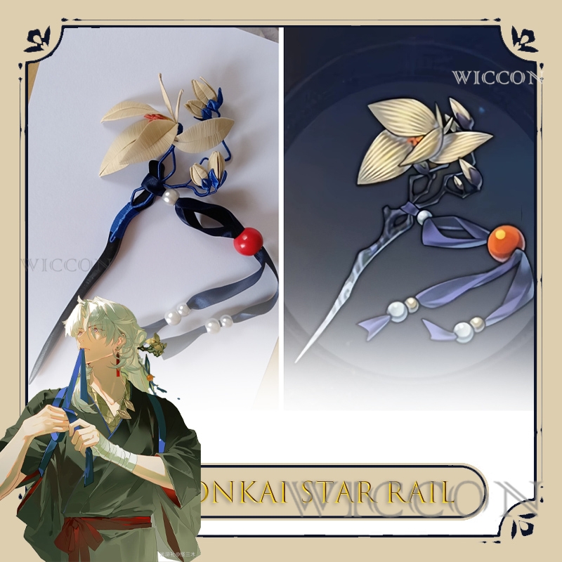 Honkai Star Rail Blade Yingxin - Cosplay Anime White Hair ulasan dan harga