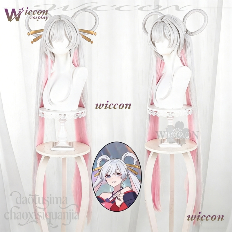 Anime Princess Kaguya Kawaii T - Cosplay Anime White Hair ulasan dan harga