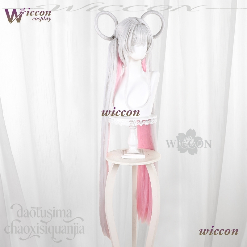 Anime Princess Kaguya Kawaii T - Cosplay Anime White Hair ulasan dan harga
