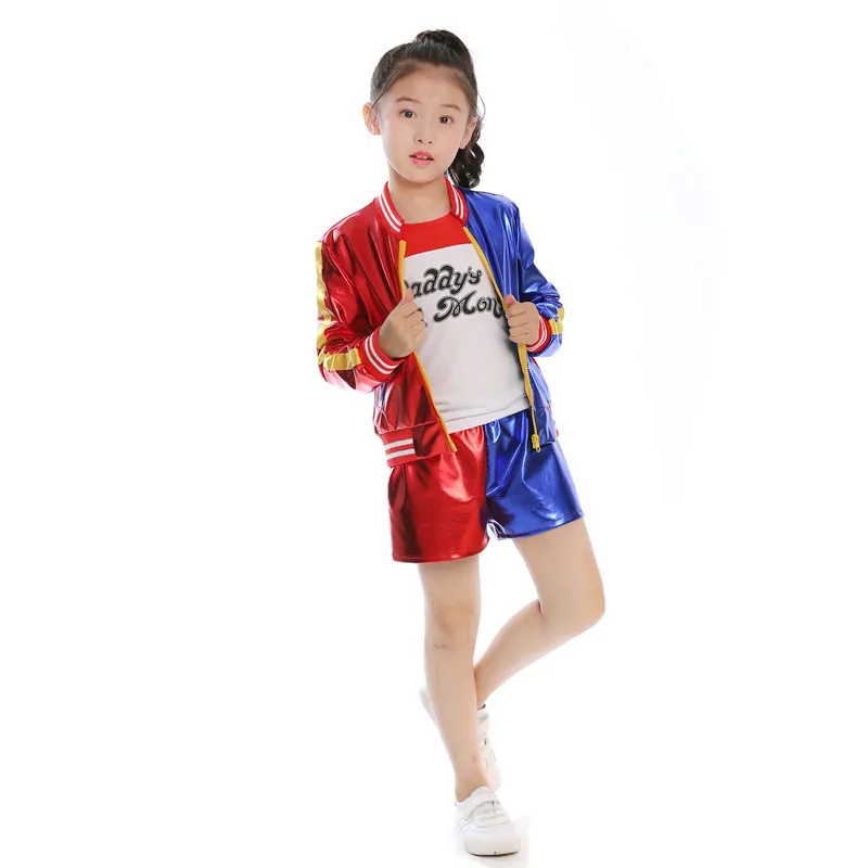 Kids Girls Harley Cosplay Cost - Anime Harley Quinn Cosplay ulasan dan harga