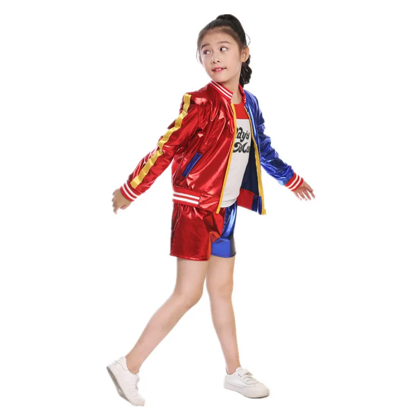 Kids Girls Harley Cosplay Cost - Anime Harley Quinn Cosplay ulasan dan harga