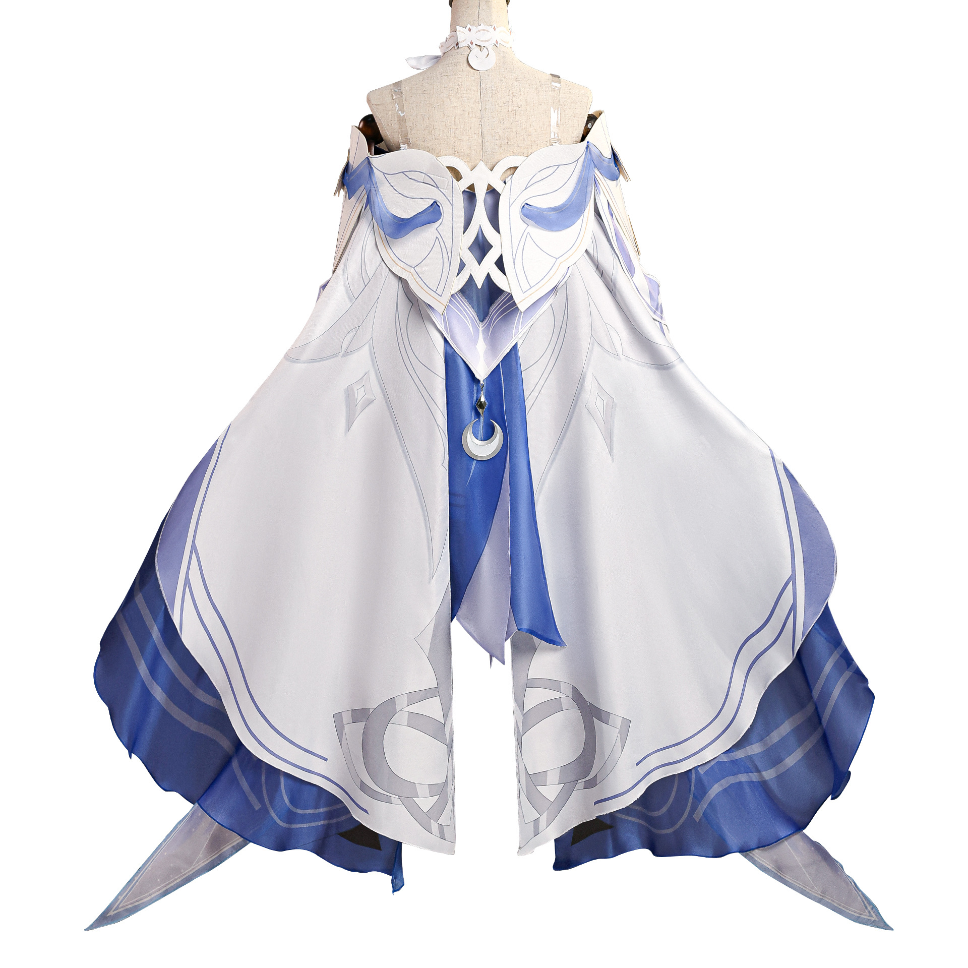 Game Genshin Impact  Columbina - Anime Cosplay Girl Costume ulasan dan harga