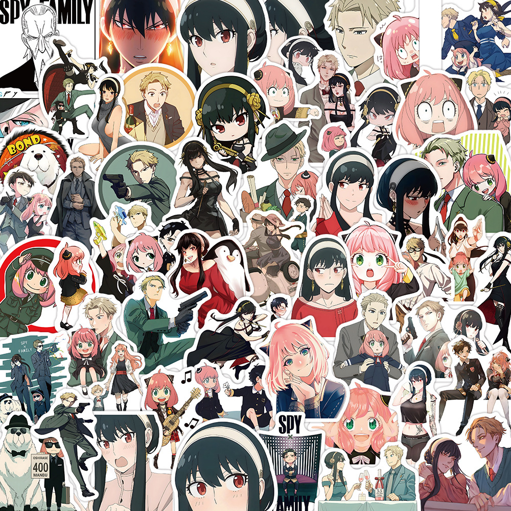 60pcs Set Spy Family Anime Spy - Anime Cosplay Yor ulasan dan harga