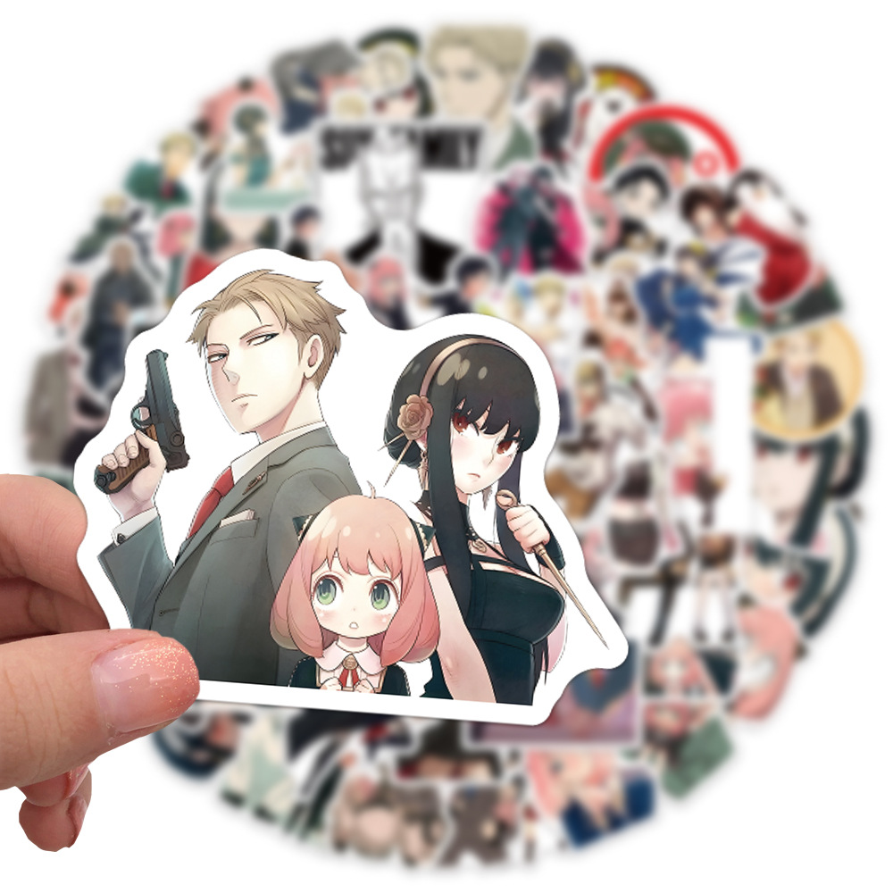60pcs Set Spy Family Anime Spy - Anime Cosplay Yor ulasan dan harga