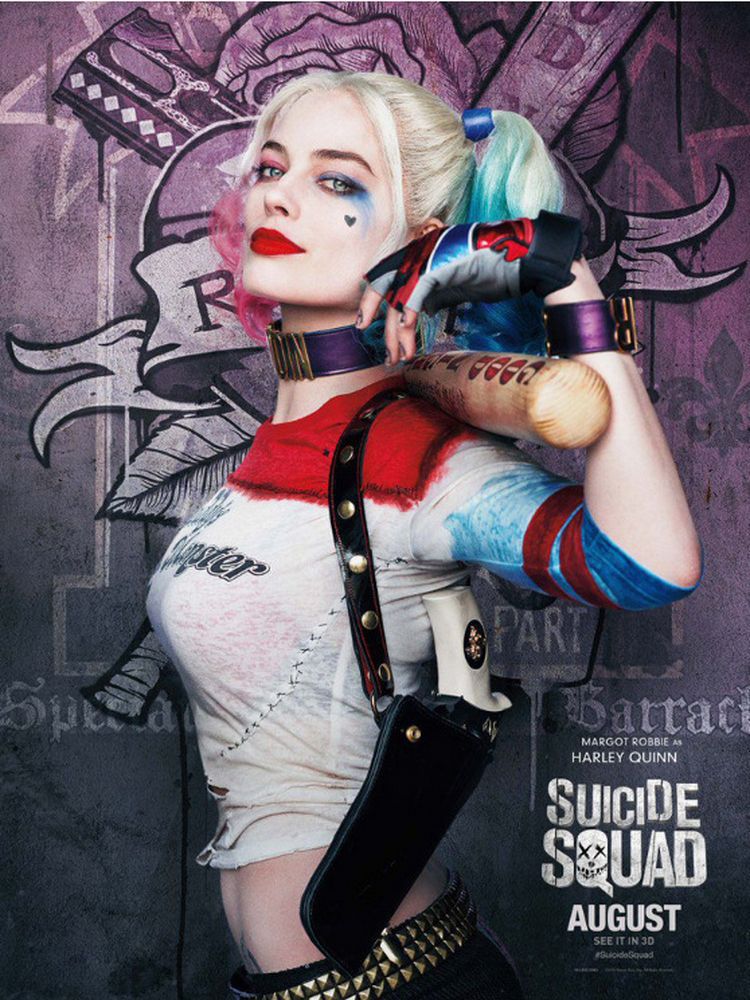 Halloween Suicide Squad Costum - Anime Harley Quinn Cosplay ulasan dan harga