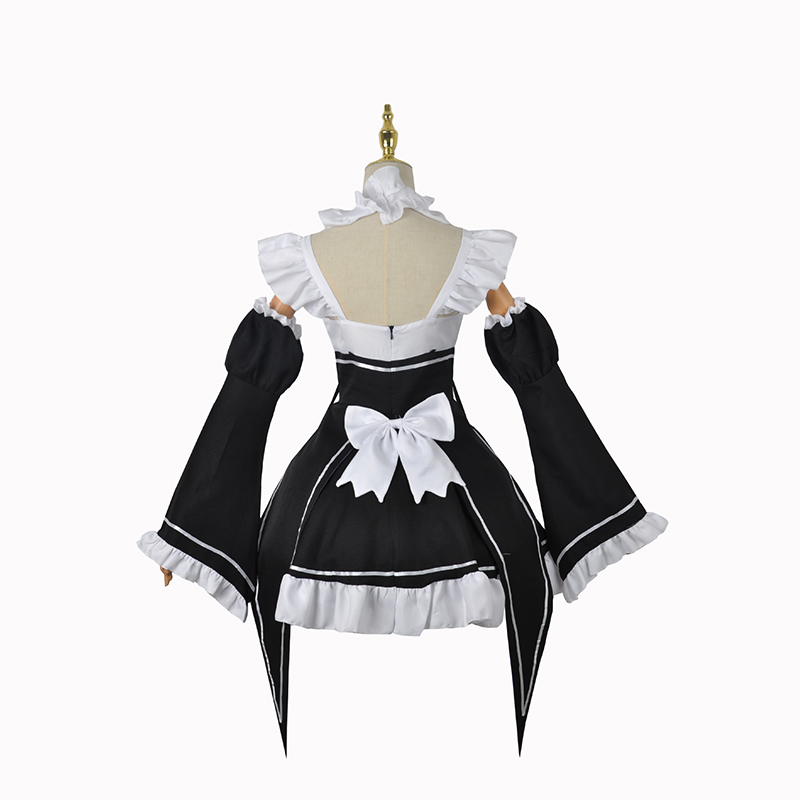Anime Ram Rem Lolita Meid Cosp - Re Zero Rem Wig ulasan dan harga