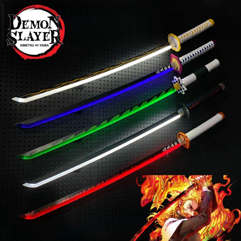 104cm Bright Katana LED Light  - Anime Cosplay Katana ulasan dan harga