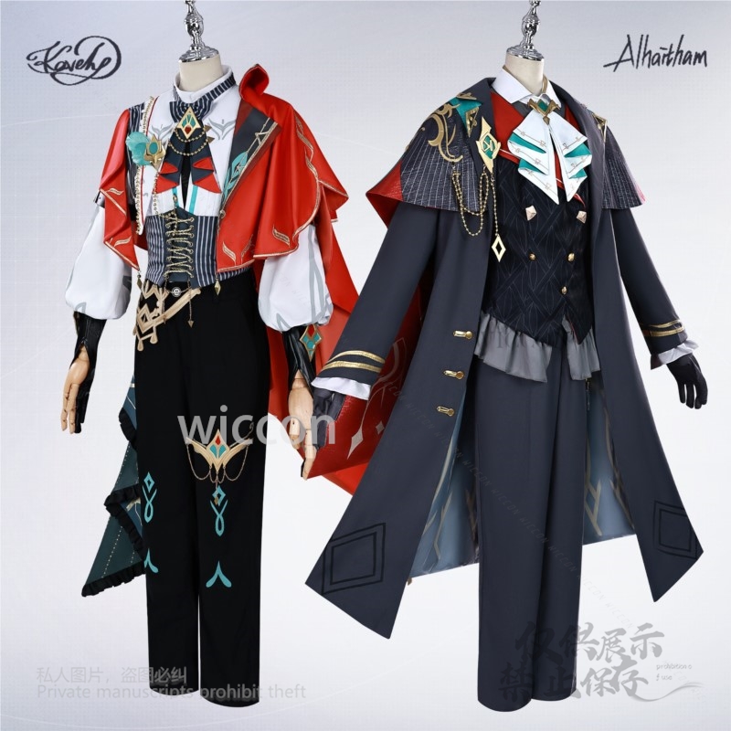 Alhaitham Kaveh KFC Cosplay Co - Anime Cosplay Costumes Female ulasan dan harga