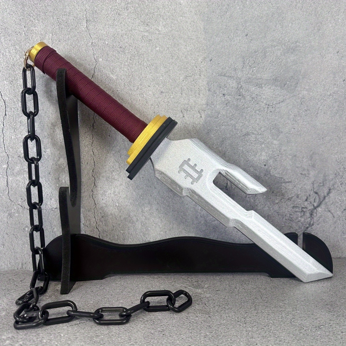 18in Fushiguro Toji Katana Ani - Anime Cosplay Katana ulasan dan harga